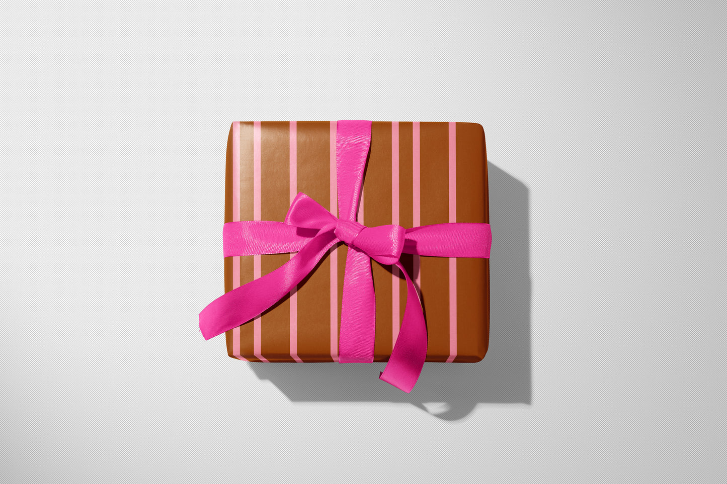Wrapping Paper Roll Artisan CARAMEL STRIPE